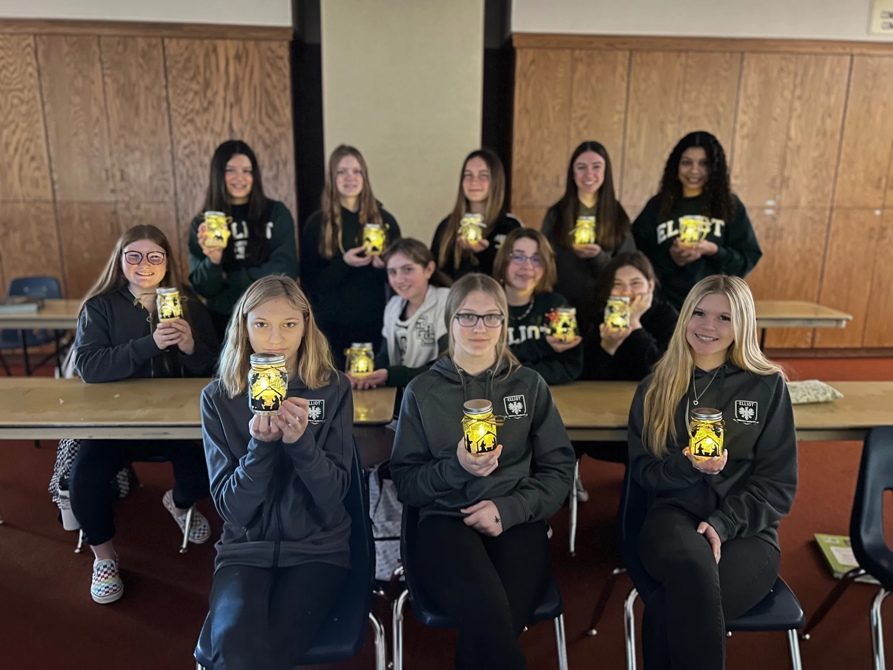 Jim Elliot High School student mentorship group